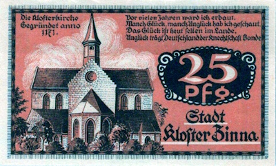 25 Pfennig - Jubiläums-Notgeld