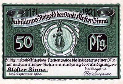 25 Pfennig - Jubiläums-Notgeld