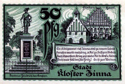 50 Pfennig - Jubiläums-Notgeld